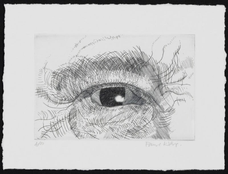 Engraving of an eye npg d49608