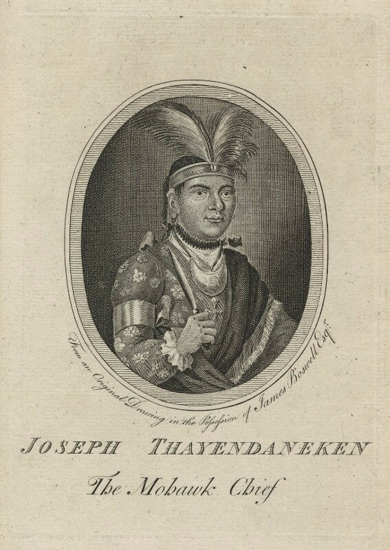 Joseph brant (thayendanegea) npg d23312