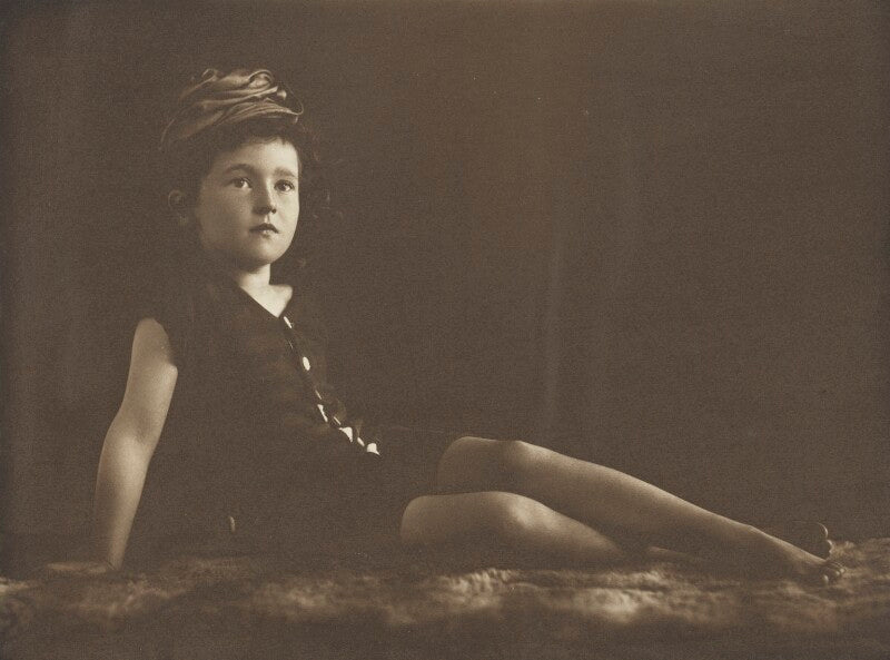 'washed up by the sea' (silvia constance myers) npg ax68439