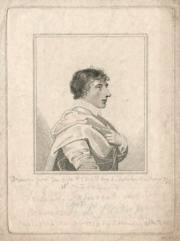 William henry ireland npg d3297