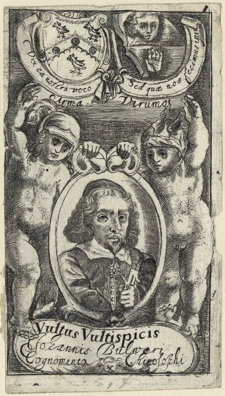 John bulwer npg d29022