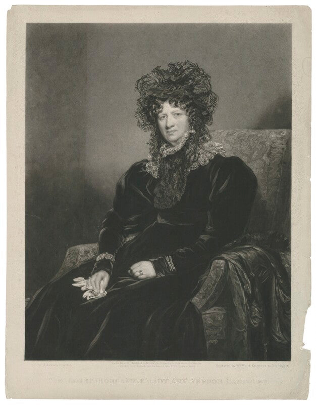 Lady anne harcourt (née leveson gower) npg d35404