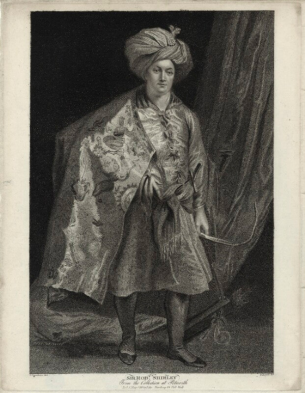 Sir robert shirley (sherley) npg d33609
