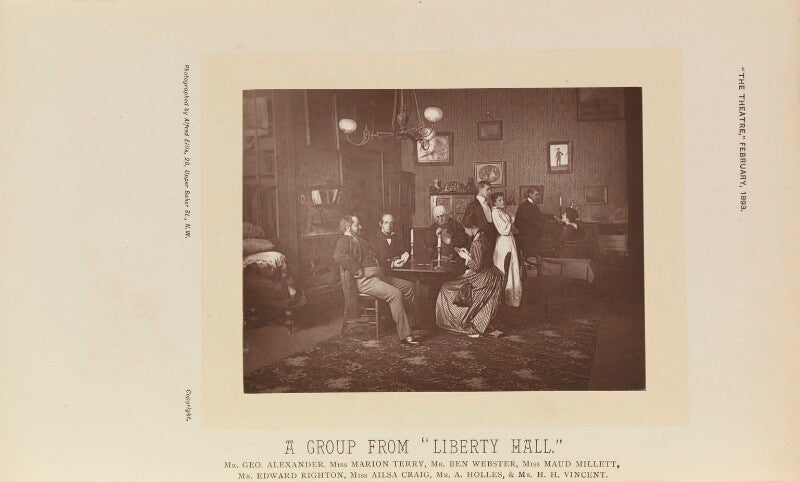 'a group from "liberty hall"' npg ax28848