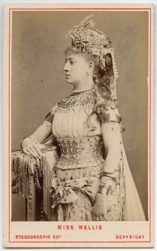 Ellen lancaster wallis (mrs walter reynolds) as cleopatra in 'antony and cleopatra' npg ax28485