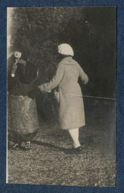 Lady ottoline morrell; julian vinogradoff (née morrell) npg ax140934