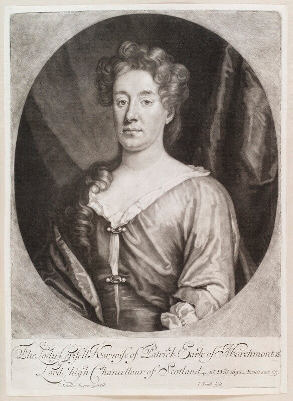 Grizel hume (née ker), countess of marchmont npg d11619