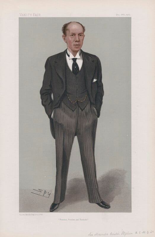 Sir alexander condie stephen ('men of the day. no. 861.') npg d45149