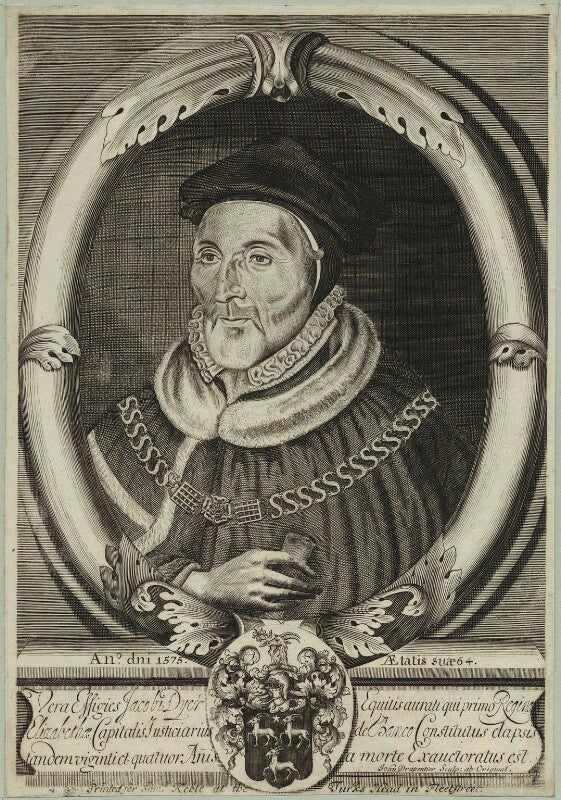 Sir james dyer npg d25366