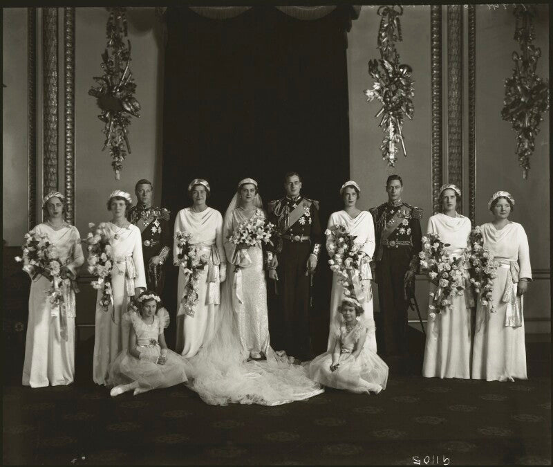 The wedding of prince george, duke of kent and princess marina, duchess of kent npg x95791