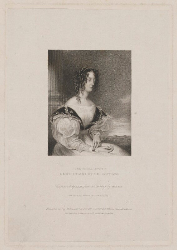Lady charlotte talbot (née butler) npg d32503