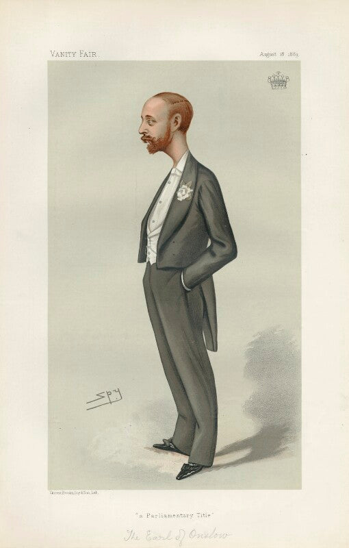 William hillier onslow, 4th earl of onslow ('statesmen. no. 430.') npg d44134