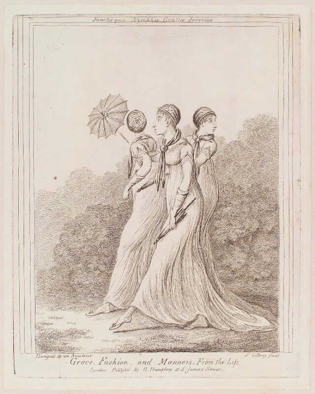 'grace, fashion, and manners. from the life' npg d12949