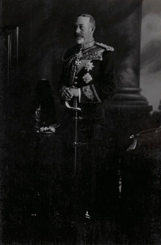 King george v npg ax36386