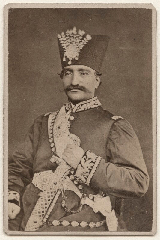 Nasser al din, shah of persia npg x74350
