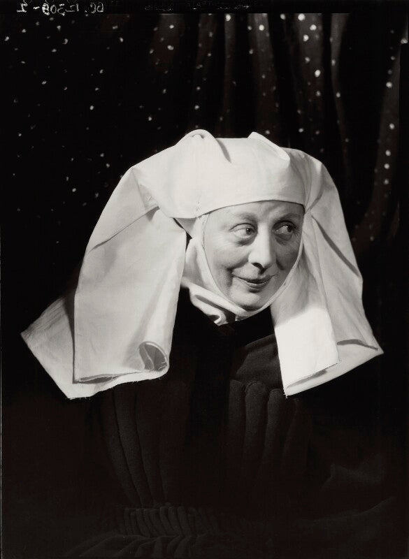 Dame edith evans as the nurse in 'romeo and juliet' npg x11779