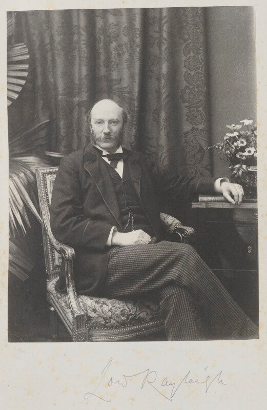 John strutt, 3rd baron rayleigh npg ax15637