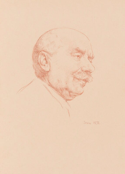 Sir Adrian Boult Portrait Print – National Portrait Gallery Shop