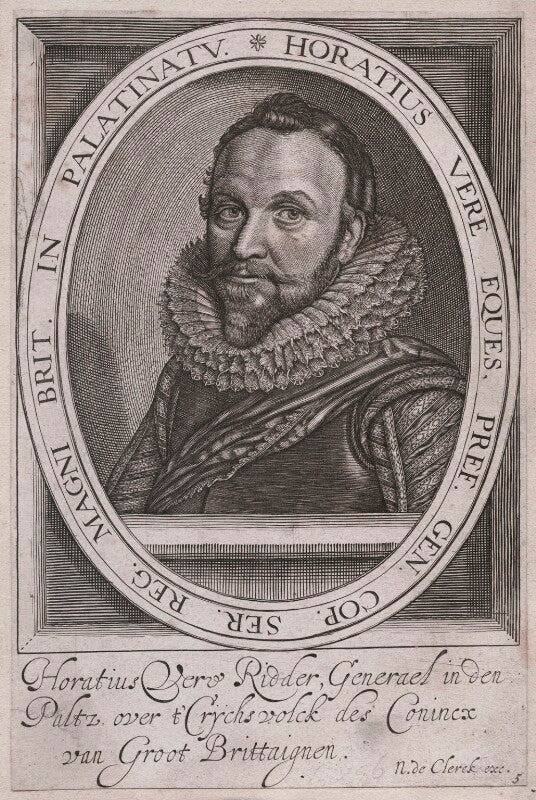 Horace vere, baron vere of tilbury npg d45993