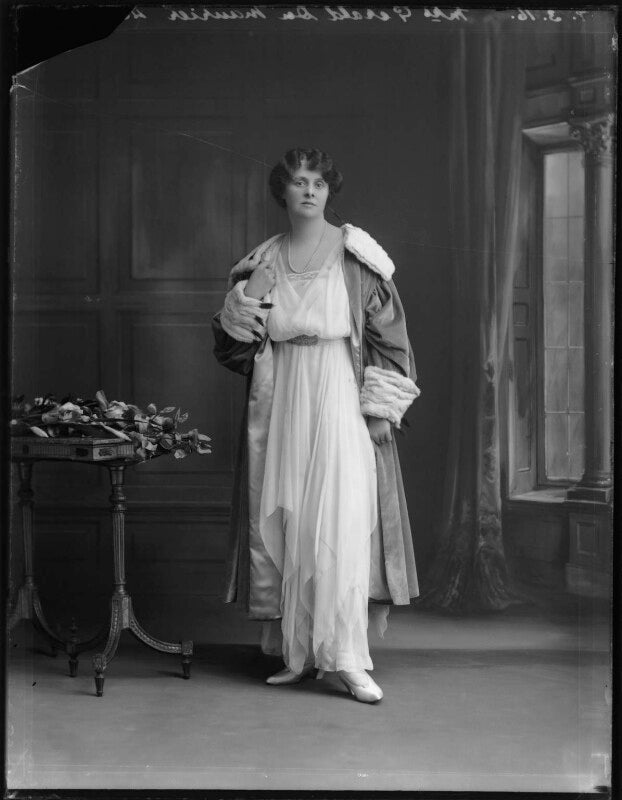 'muriel beaumont', lady du maurier npg x32246