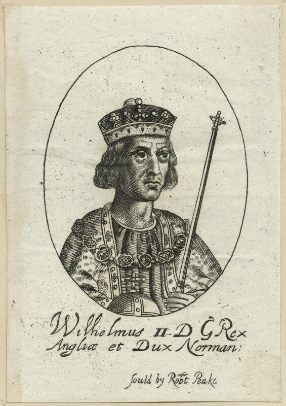 King william ii ('rufus') npg d23611