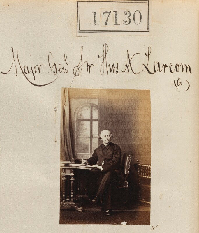 Sir thomas aiskew larcom, 1st bt npg ax65006