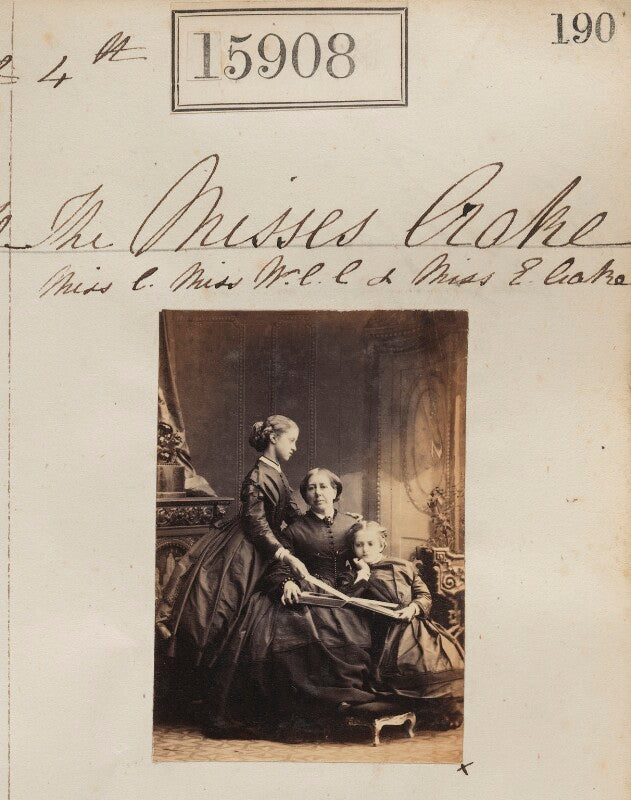Miss c. croke; miss w. c. c. croke; miss e. croke npg ax63838