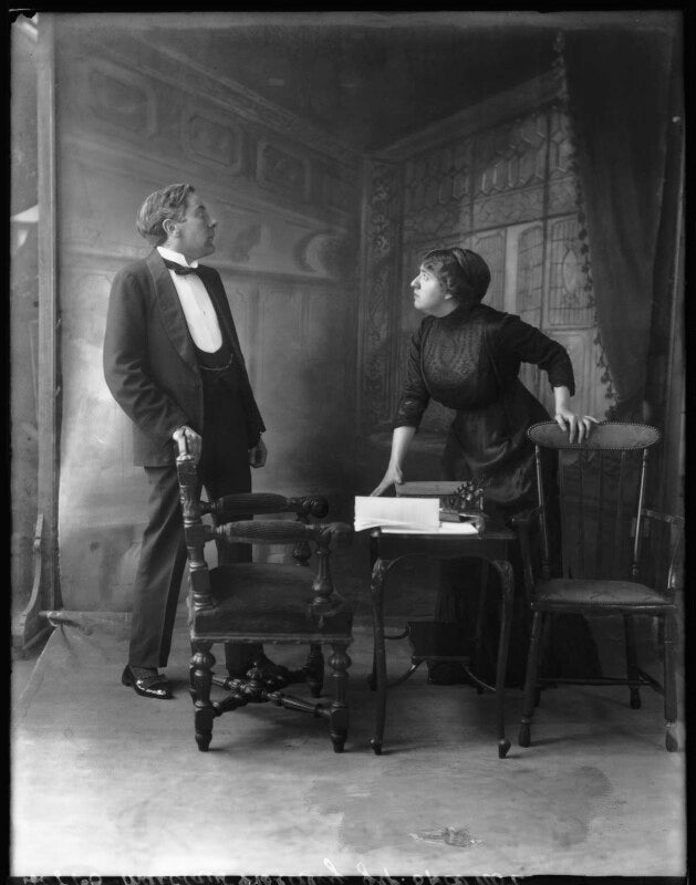 George bealby (george edward wright); miss maitland npg x103357