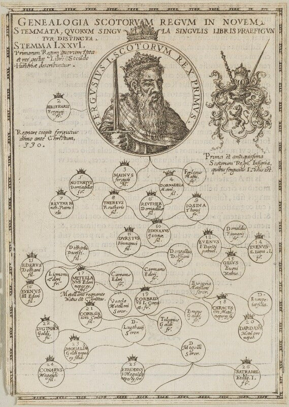 King fergus i of scotland npg d23879