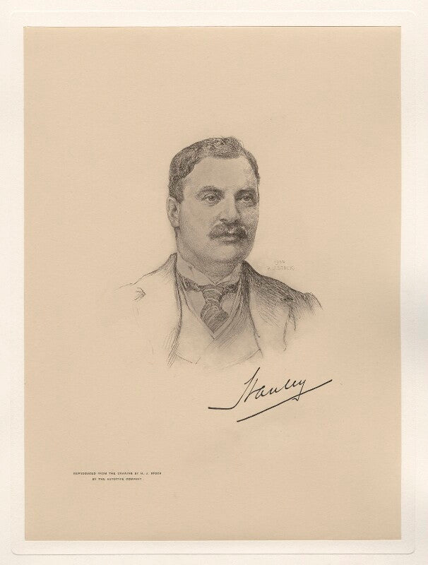 Edward george villiers stanley, 17th earl of derby npg d20784