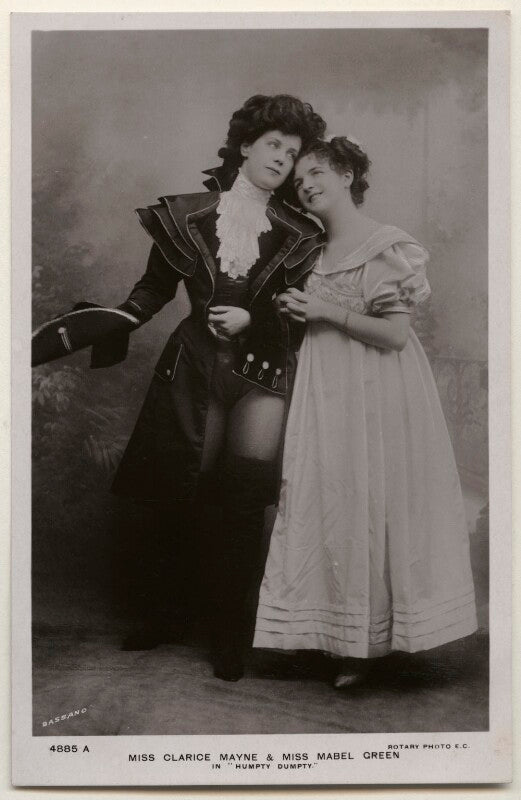 Clarice mayne and mabel green (mabel gladys coomber) in 'humpty dumpty' npg x193853