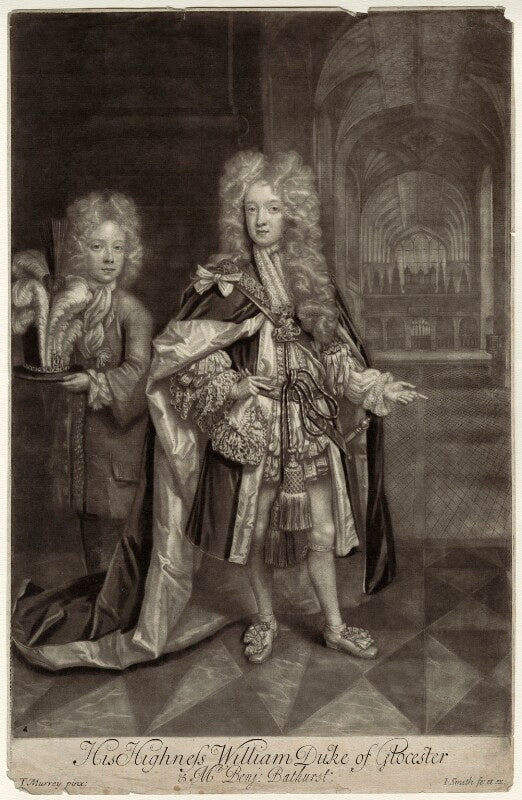 Benjamin bathurst; william, duke of gloucester npg d32802