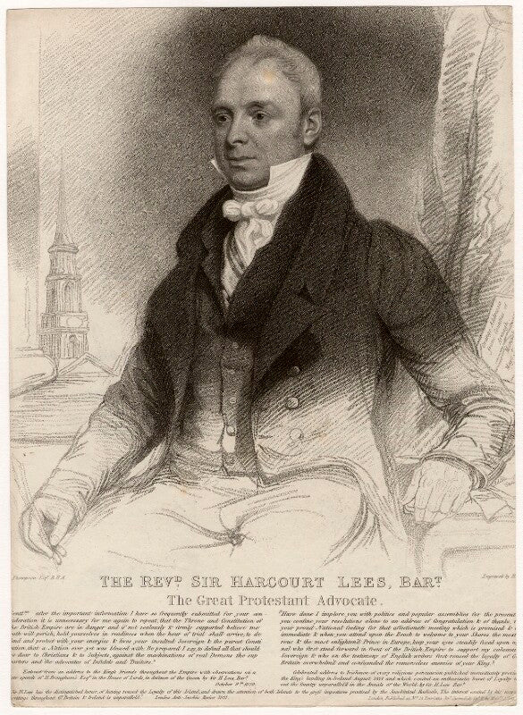 Sir harcourt lees, 2nd bt npg d5047