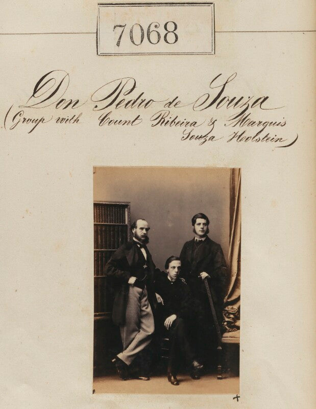 Don pedro de souza; count ribeira; marquis souza holstein npg ax56984