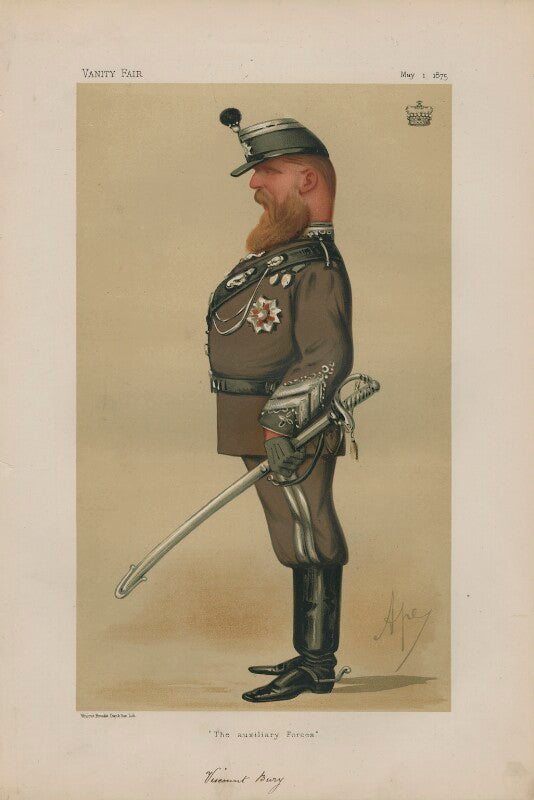 William coutts keppel, 7th earl of albemarle ('men of the day. no. 103.') npg d43690