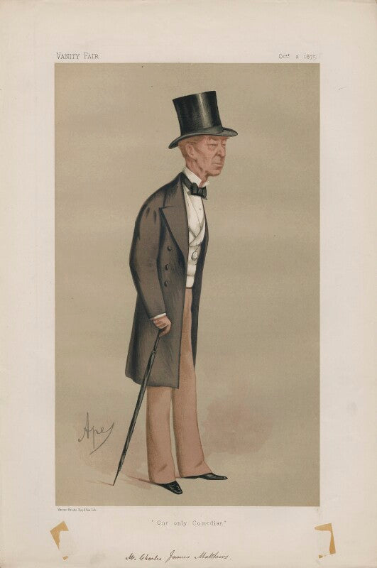 Charles james mathews ('men of the day, no. 111.') npg d43712