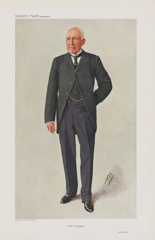 Reginald earle welby, baron welby ('men of the day. no. 1220. "the treasury."') npg d45547