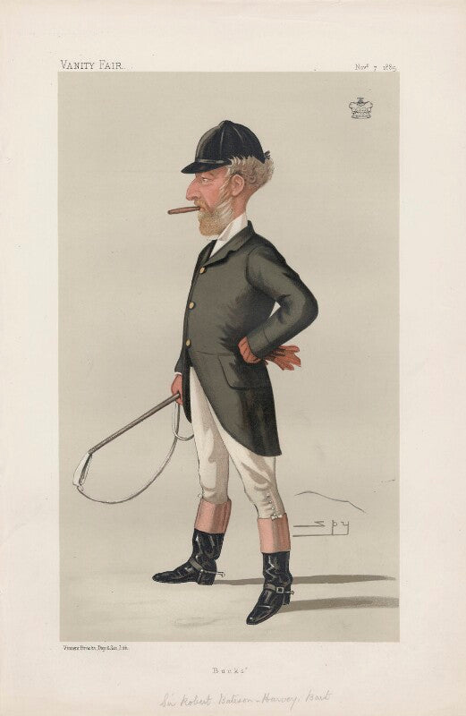 Sir robert bateson harvey, 1st bt ('statesmen. no. 477.') npg d44251