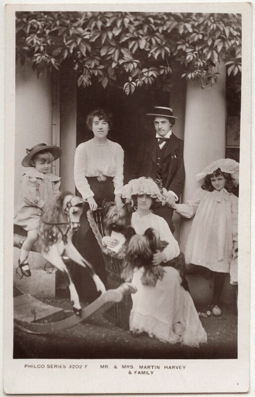 Mr & mrs martin harvey & family npg x160507