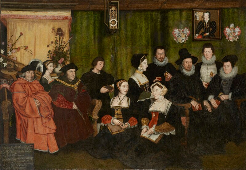 Sir thomas more, his father, his household and his descendants npg 2765