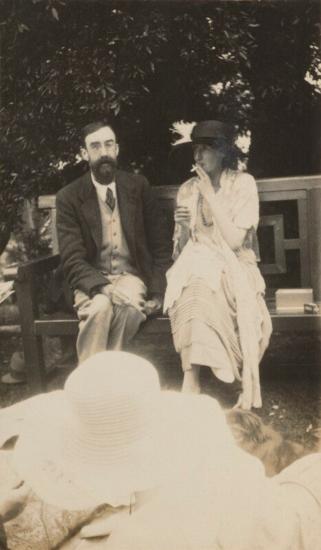 Lytton strachey; virginia woolf npg ax13012