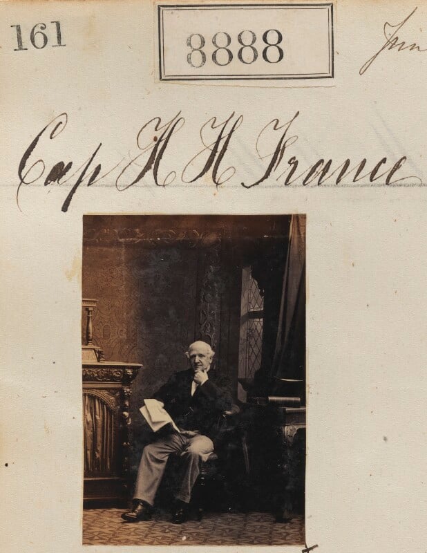 Henry hayhurst hayhurst (né france) ('captain h.h. france') npg ax58711