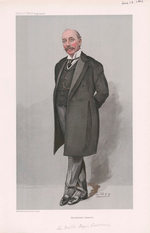 Sir walter roper lawrence, 1st bt ('men of the day. no. 968. "the prince's cicerone."') npg d45279