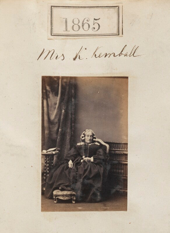 Mrs k. kemball npg ax51255