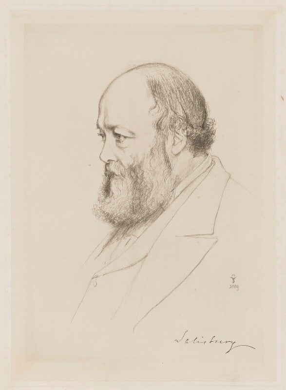 Robert gascoyne cecil, 3rd marquess of salisbury npg d40036