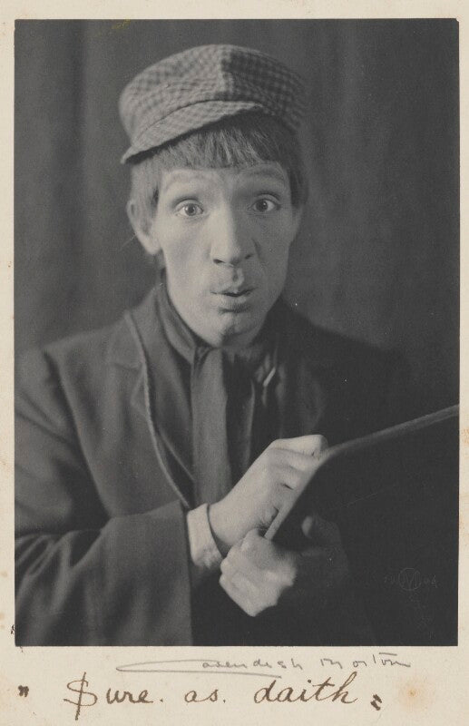 Sir harry lauder as wee silly willy winks in 'the saftest o' the family' npg p493