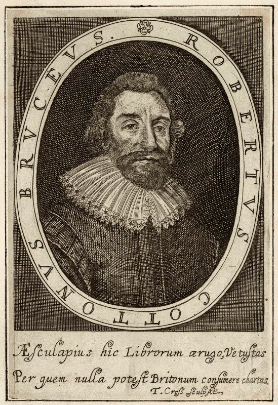 Sir robert bruce cotton, 1st bt npg d28023