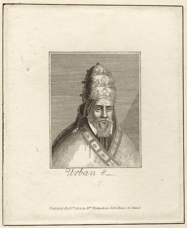 Pope urban viii (maffeo barbarini) npg d26211