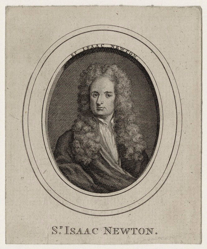 Sir isaac newton npg d27323
