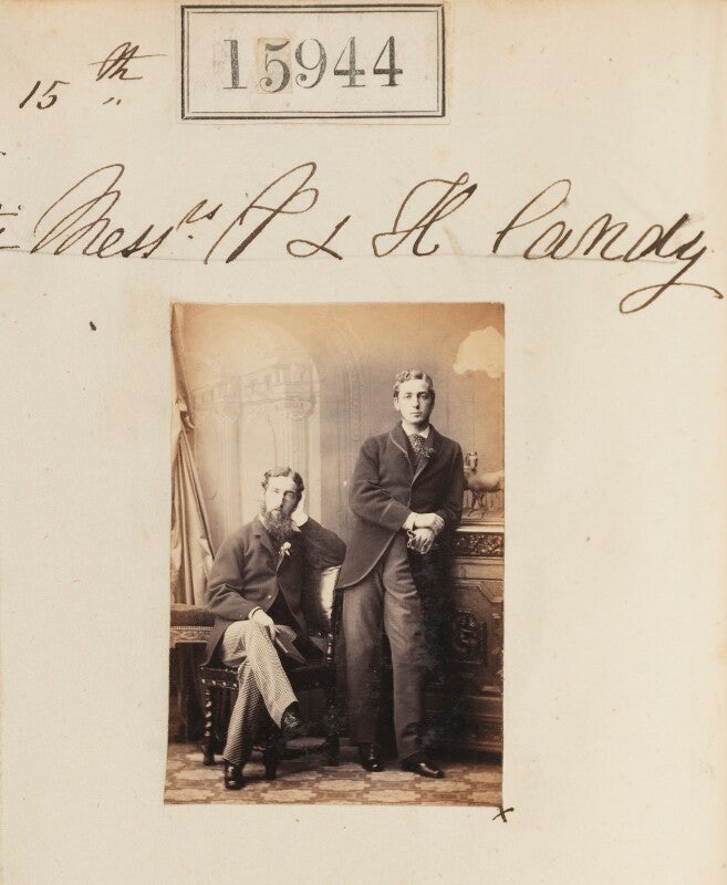 (charles) percy frank candy; henry augustus candy npg ax63874